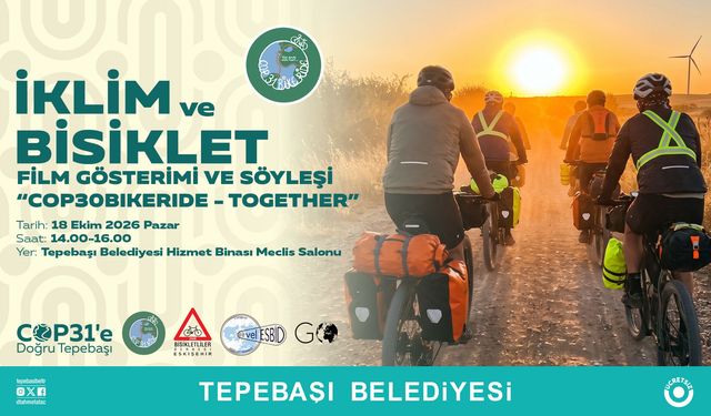 İklim için pedallayanların hikâyesi Tepebaşı’nda