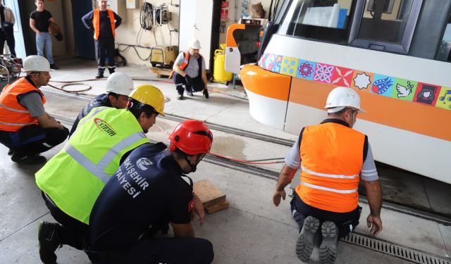 Eskişehir İtfaiyesine ESTRAM’dan Teknik Eğitim