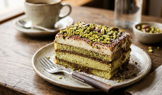 Geleneksel Lezzete Dokunuş: Antep Fıstıklı Tiramisu Tarifi