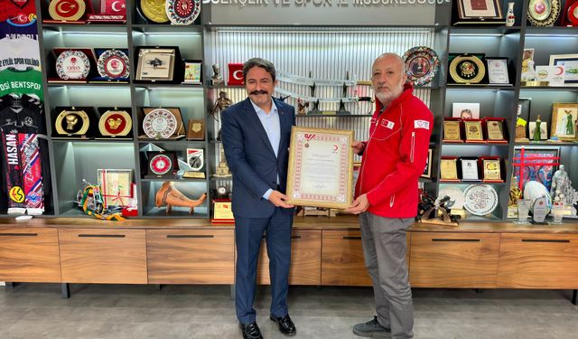 Gençlik ve Spor İl Müdürlüğüne Bronz Madalya