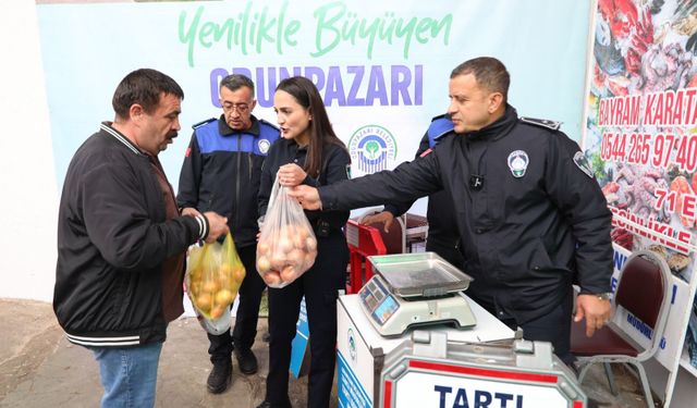 Odunpazarı Belediyesi’nden Pazarlarda Elektronik Tartı Denetimi!