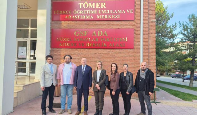 BEBKA Heyeti Anadolu Üniversitesi Animasyon Merkezlerini Gezdi