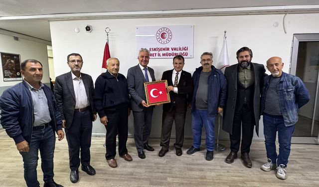 ESKERDER’den Ticaret İl Müdürü Cemil Kürkçü’ye anlamlı ziyaret