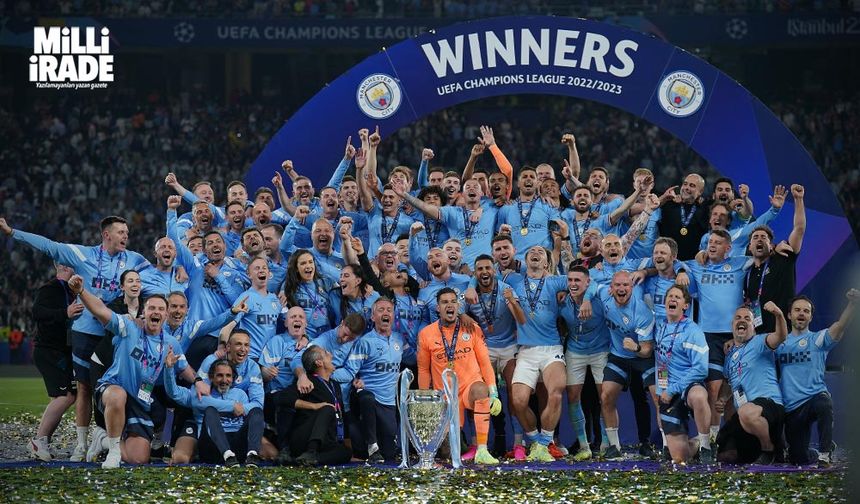 Şampiyonlar Ligi'nde şampiyon Manchester City