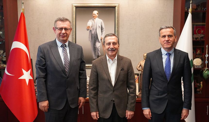 OEDAŞ ve Türk Telekom'dan Başkan Ataç'a ziyaret