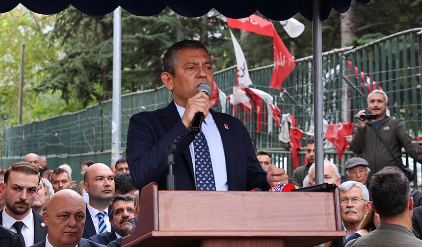 Özgür Özel Eskişehir'den vatandaşlara seslendi