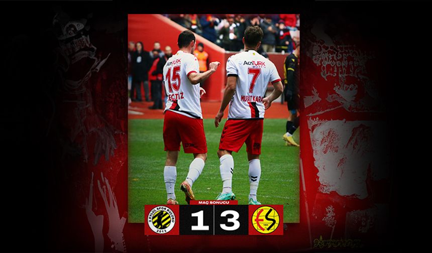 Eskişehirspor, 2 Eylül SK'yi 3-1 mağlup etti