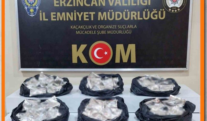 200 bin TL değerinde kaçak tütün ele geçirildi