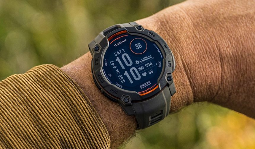 Garmin "sonsuz" pil ömrüne sahip Instinct 3 akıllı saatini tanıttı