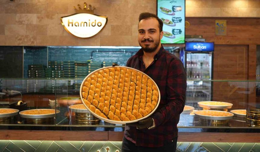 Gaziantepli firmadan 118 ülkeye 100 ton baklava ihracatı ile rekor