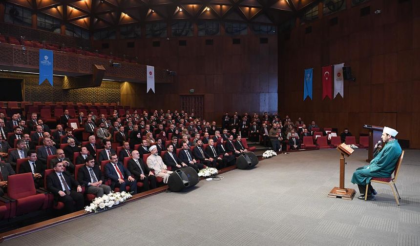 “Milletimizin her ferdine dinimizin evrensel mesajını ulaştırmaya çalışıyoruz”