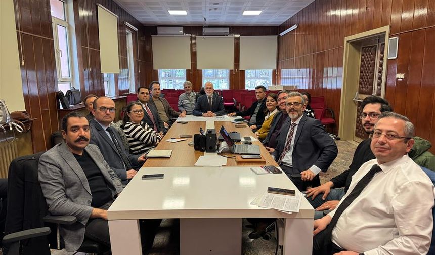 İl Sağlık Müdürlüğü’nde değerlendirme toplantısı