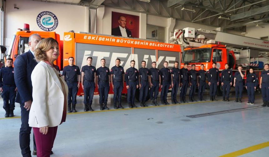 Başkan Ünlüce, "İtfaiye teşkilatımız güçleniyor"