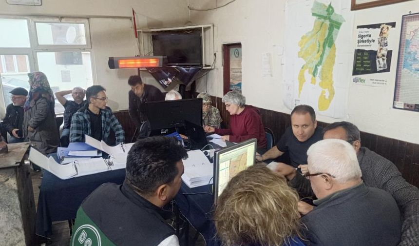 Bu projelerle küçük parseller birleştiriliyor, yolsuz araziler yola kavuşacak