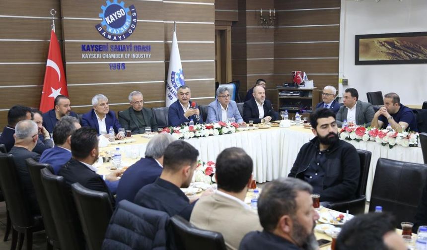 KAYSO’dan Yeni Üyelere Berat ve İstişare Toplantısı