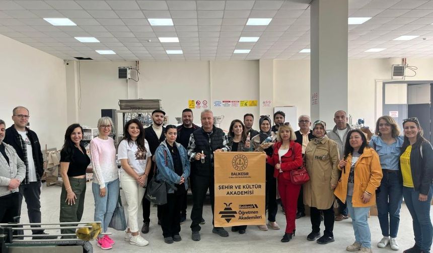 Akademi öğretmenleri ile Balıkesir’in kokularına yolculuk