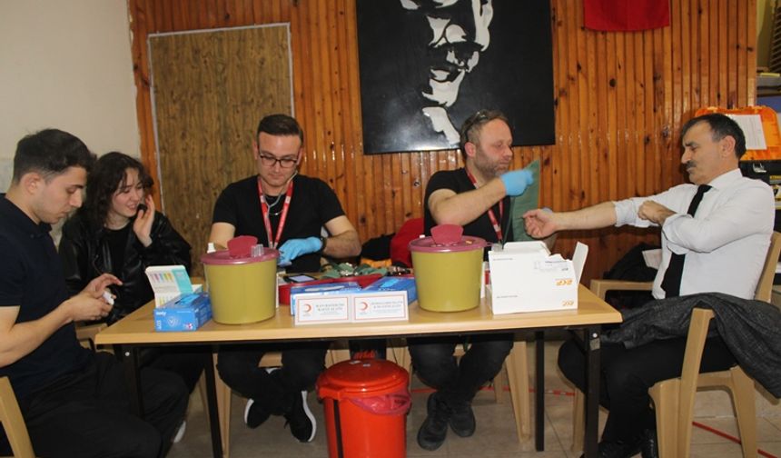 Ordu'da öğrencilerden kan bağışına destek: 245 ünite kan toplandı