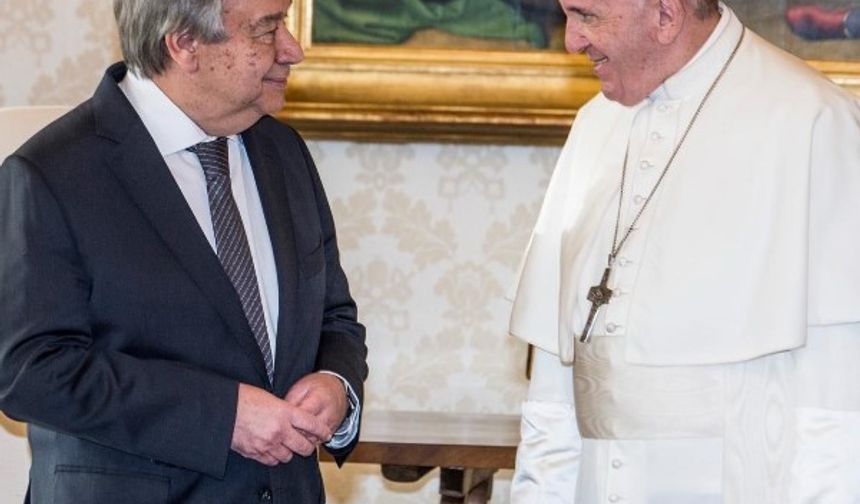 BM Genel Sekreteri Guterres’ten Papa için taziye mesajı