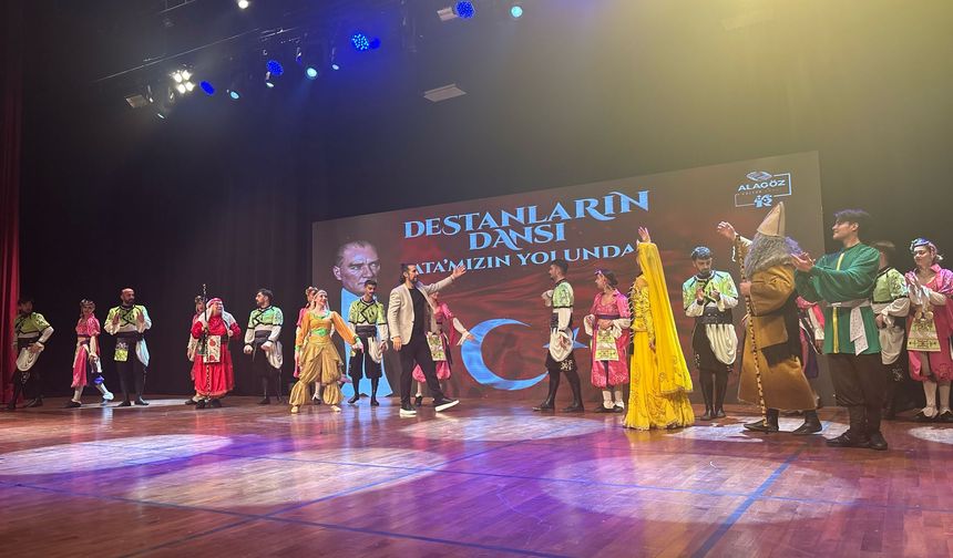 Eskişehir’de "Destanların Dansı" Ayakta Alkışlandı
