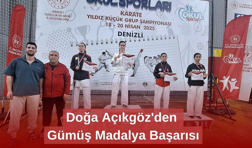 Doğa Açıkgöz'den Gümüş Madalya Başarısı