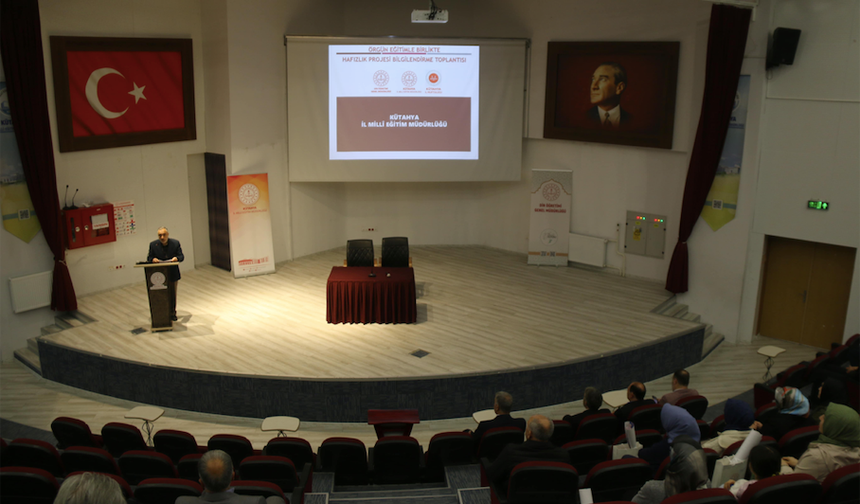 Hafızlık Projesi Bilgilendirme Toplantısı Gerçekleştirildi