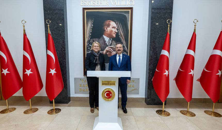 Finlandiya’nın Ankara Büyükelçisi’nden Vali Aksoy’a Ziyaret