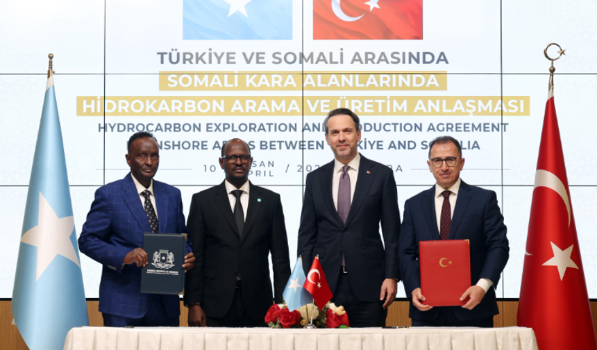 Türkiye, Somali’nin Kara Sahalarında da Petrol ve Doğal Gaz Arayacak