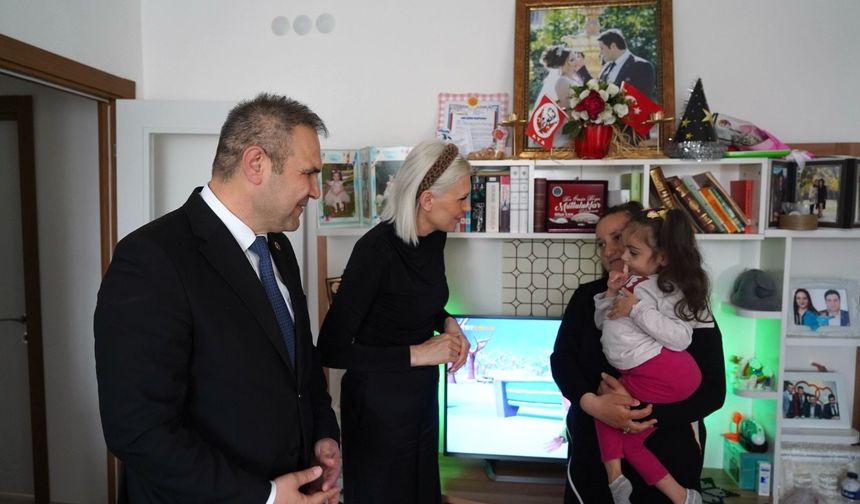 Başkan Subaşı Aydem Bebeği Ziyaret Etti