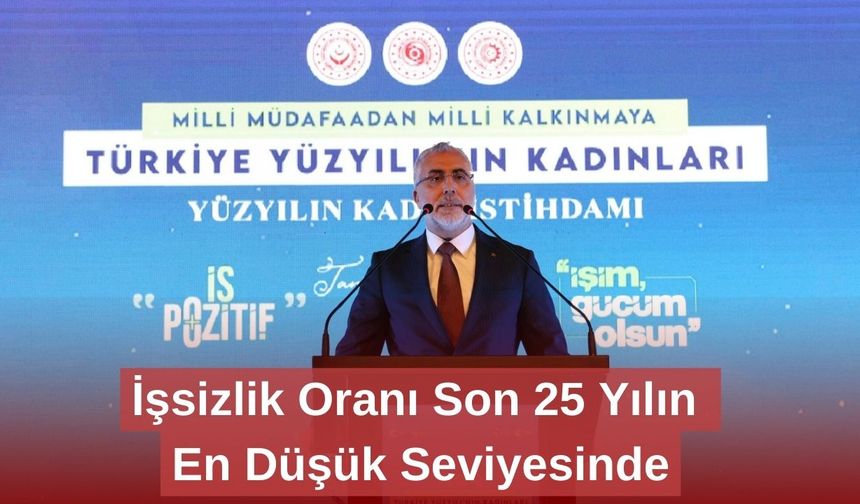 İşsizlik Oranı Son 25 Yılın En Düşük Seviyesinde