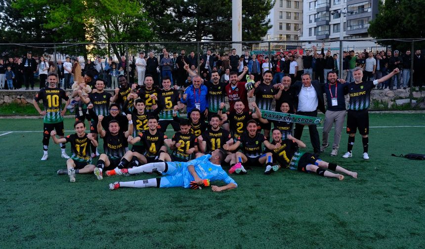 2. Amatör Küme’de İlk Şampiyon Kayakent