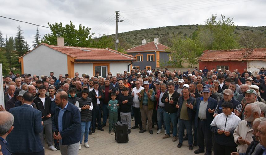 Dutluca ve Oklubalı Yağmur Duası Yapıldı