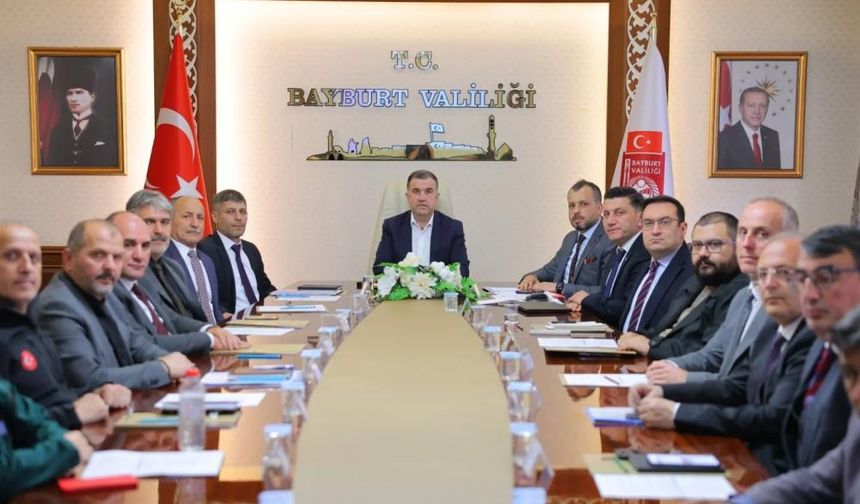 İl Su Kurulu Toplantısı yapıldı