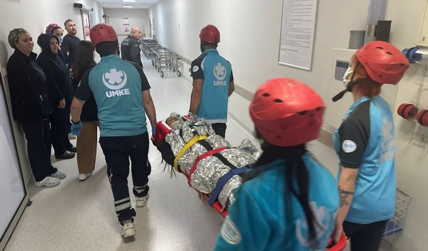 Özel Ümit Hastanelerinde Afet Tatbikatı Gerçekleştiril
