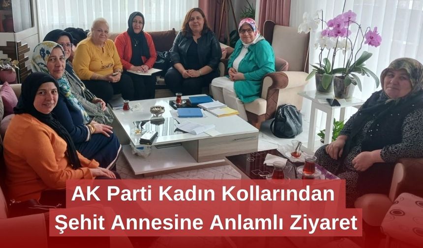 AK Parti Kadın Kolları’ndan 71 Evler'de İstişare Toplantısı