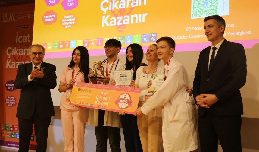 10. Bilim ve Fikir Festivali’nde liseli gençler projeleriyle yarıştı