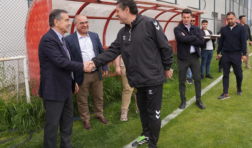 BAŞKAN ATAÇ’TAN ESES’E DESTEK ZİYARETİ