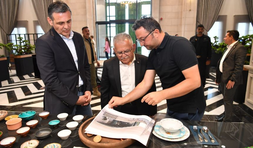 Büyükkılıç, Mutfak Sanatları Merkezi’ni ziyaret etti