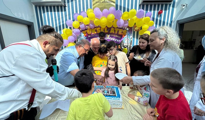 Büyükşehir’den özel çocuklara doğum günü kutlaması