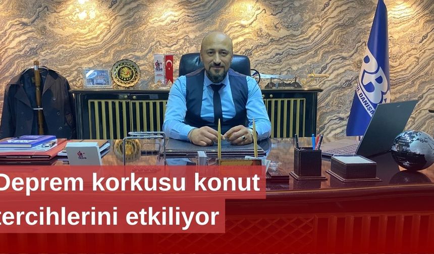 Deprem yönetmeliğine uygun konutlar tercih ediliyor