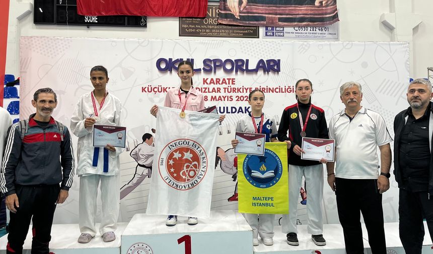 Eskişehirli Sporcu Türkiye Üçüncüsü Oldu