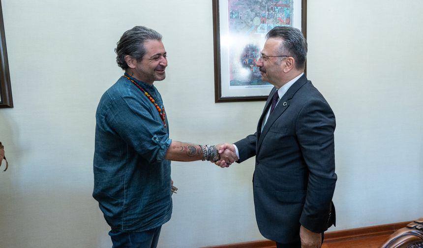 Ünlü Şef Hazer Amani'den Eskişehir Valisi Aksoy’a Ziyaret