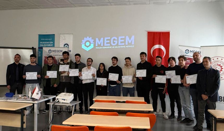 MEGEM’de 42. dönem mezuniyet heyecanı