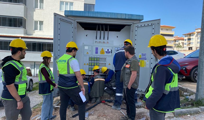 Geleceğin enerji profesyonelleri OEDAŞ ile sahada yetişiyor