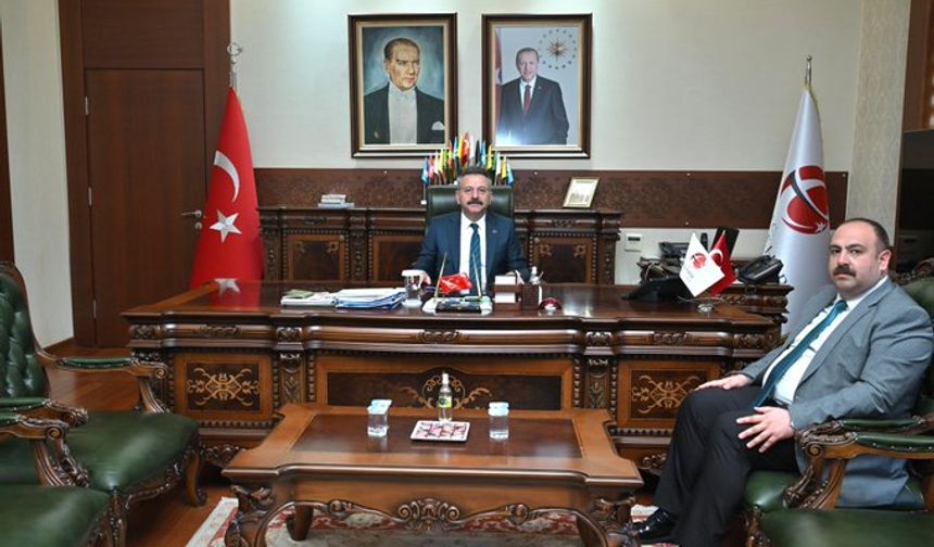 İnönü Belediye Başkanı Serhat Hamamcı’dan Vali Aksoy’a Ziyaret