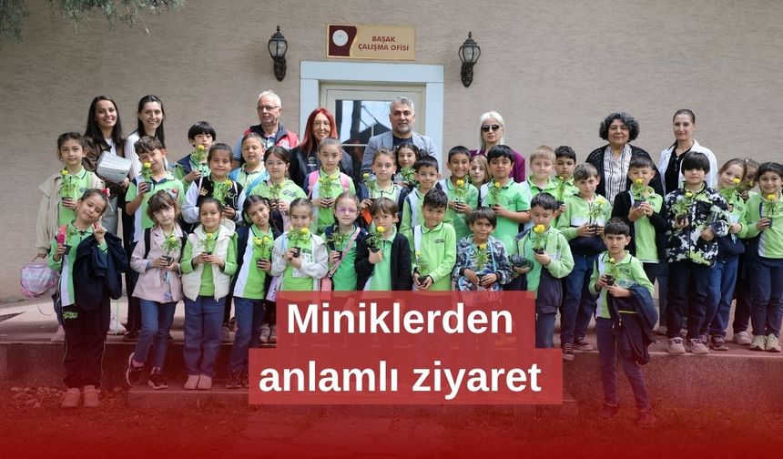 Mİniklerden İl Tarım ve Orman Müdürlüğüne ziyaret