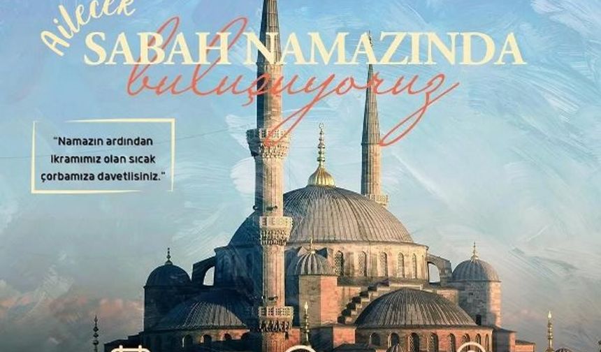 TÜGVA Eskişehir’den Sabah Namazı Buluşması