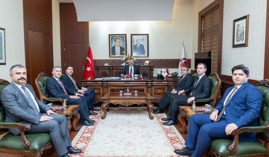 Aile ve Sosyal Hizmetler Bakanlığı Müfettişlerinden Vali Aksoy’a Ziyaret