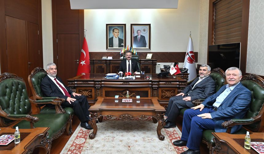 Eski İl Müftüsü Gerek’ten Vali Aksoy’a Ziyaret