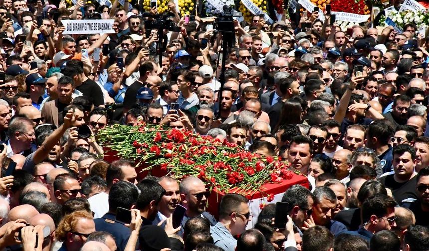 Başkan Zeyrek'in Cenazesi Gerçekleşti