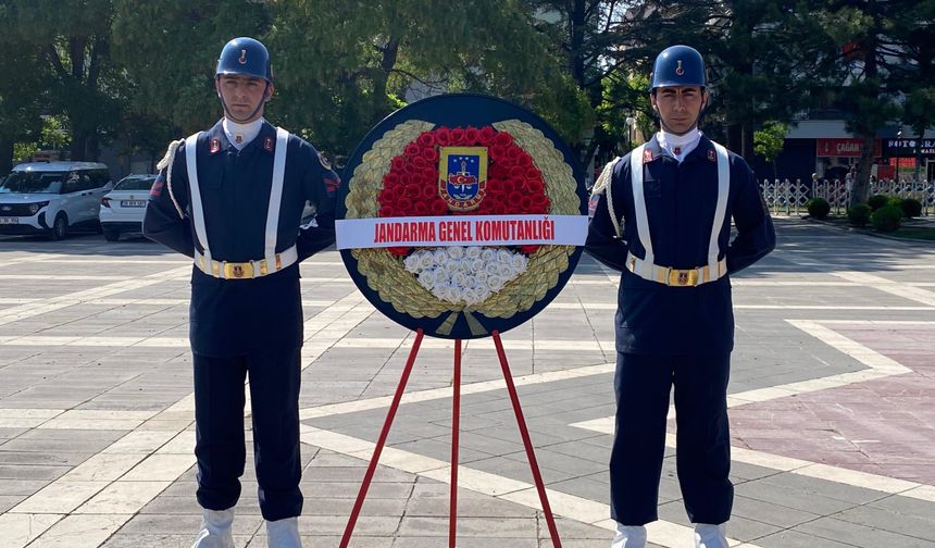 Jandarma teşkilatının kuruluşunun 186'ncı yıl dönümü kutlandı